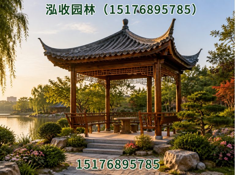 吉安京津冀防腐木工程展示图